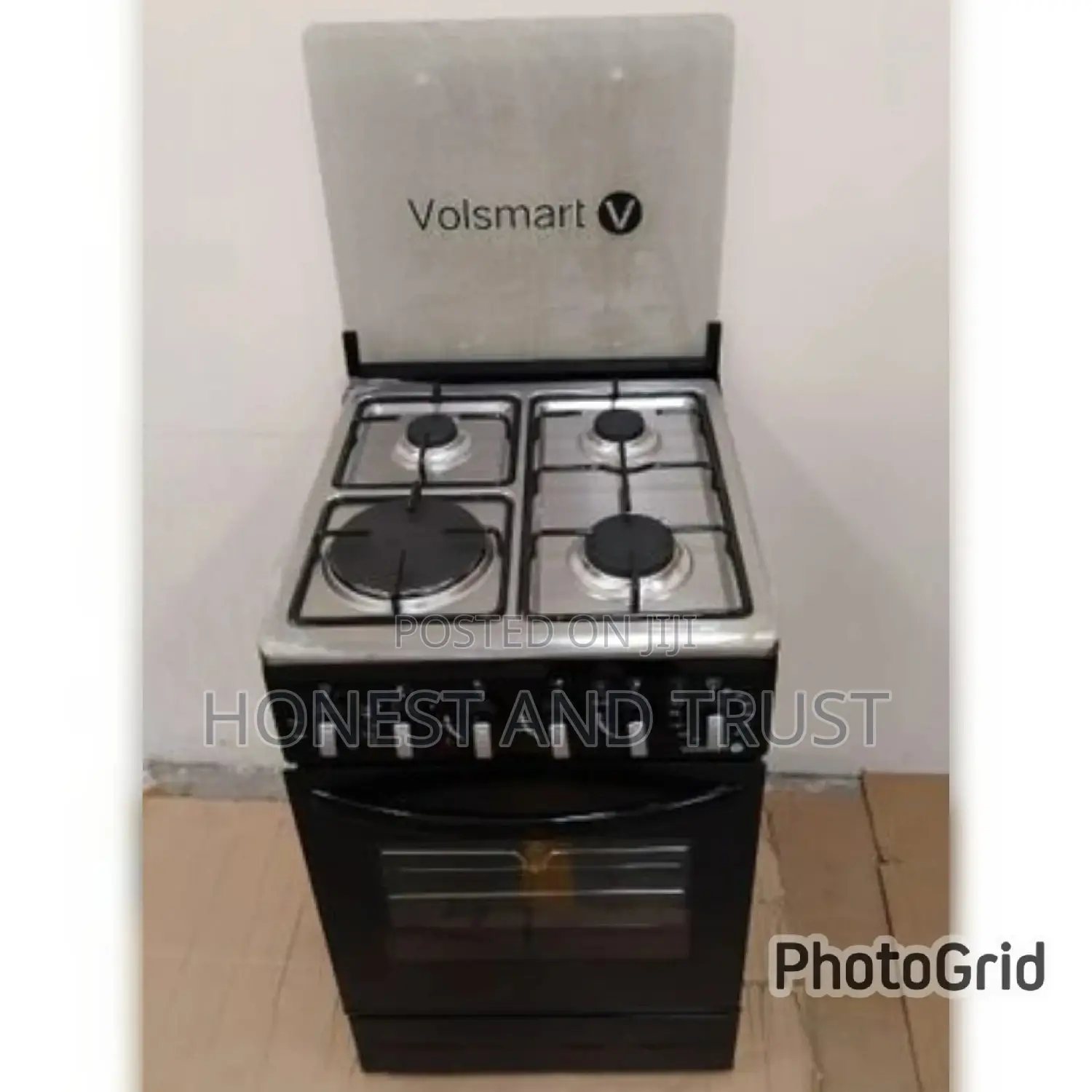 Black Standing Cooker 3+1