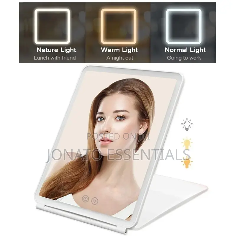 Led Travel Makeup Mirror