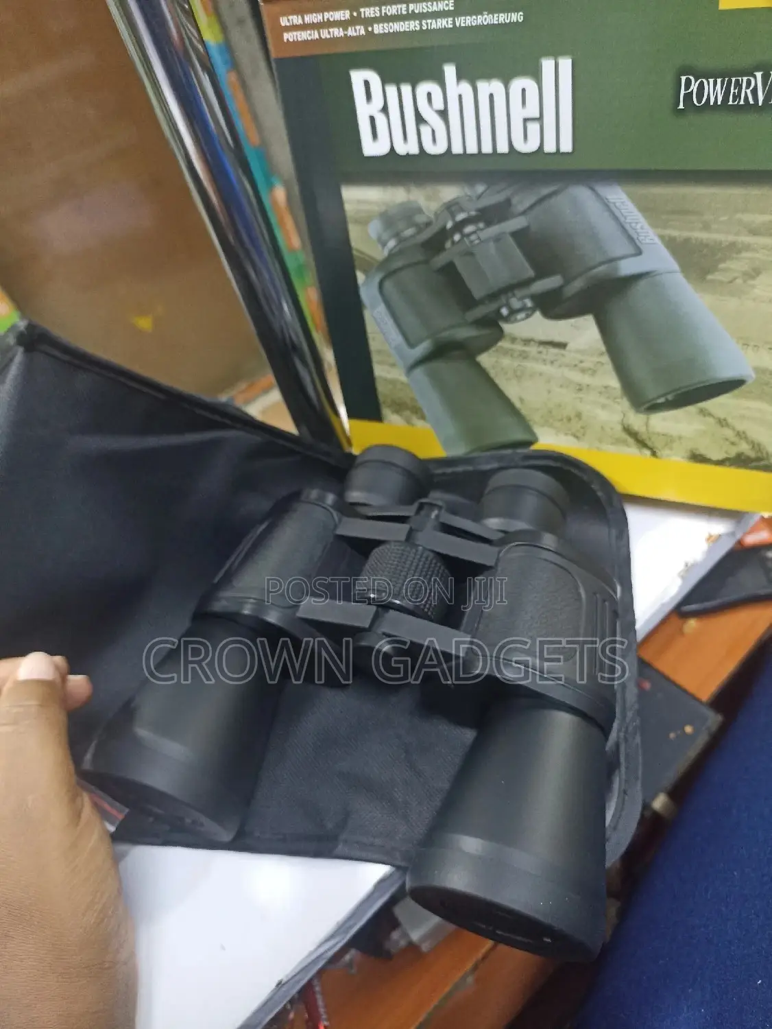60by 60 Bushnell Binoculars