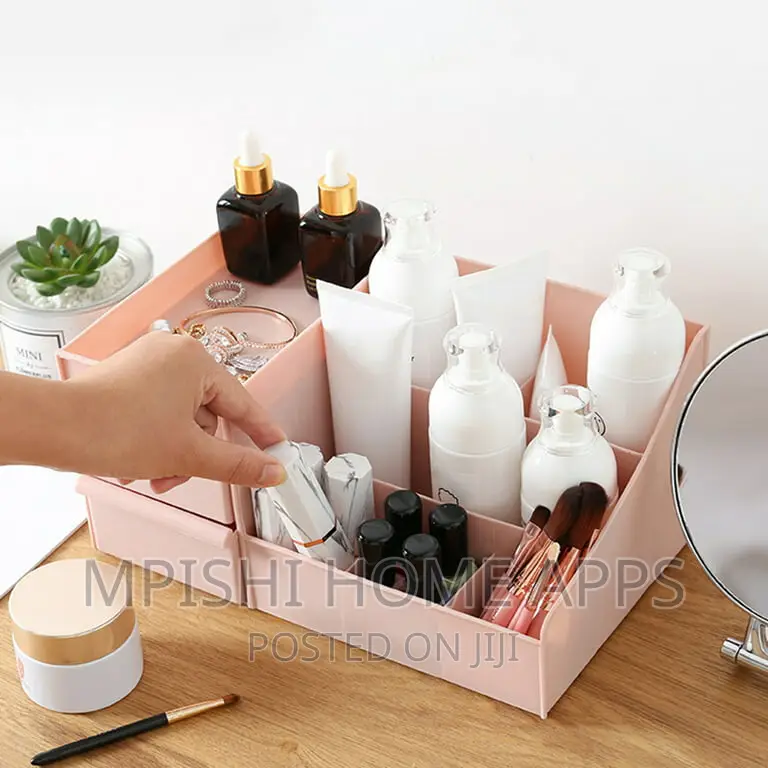 Plastic Desktop Organizer With Mini Drawers