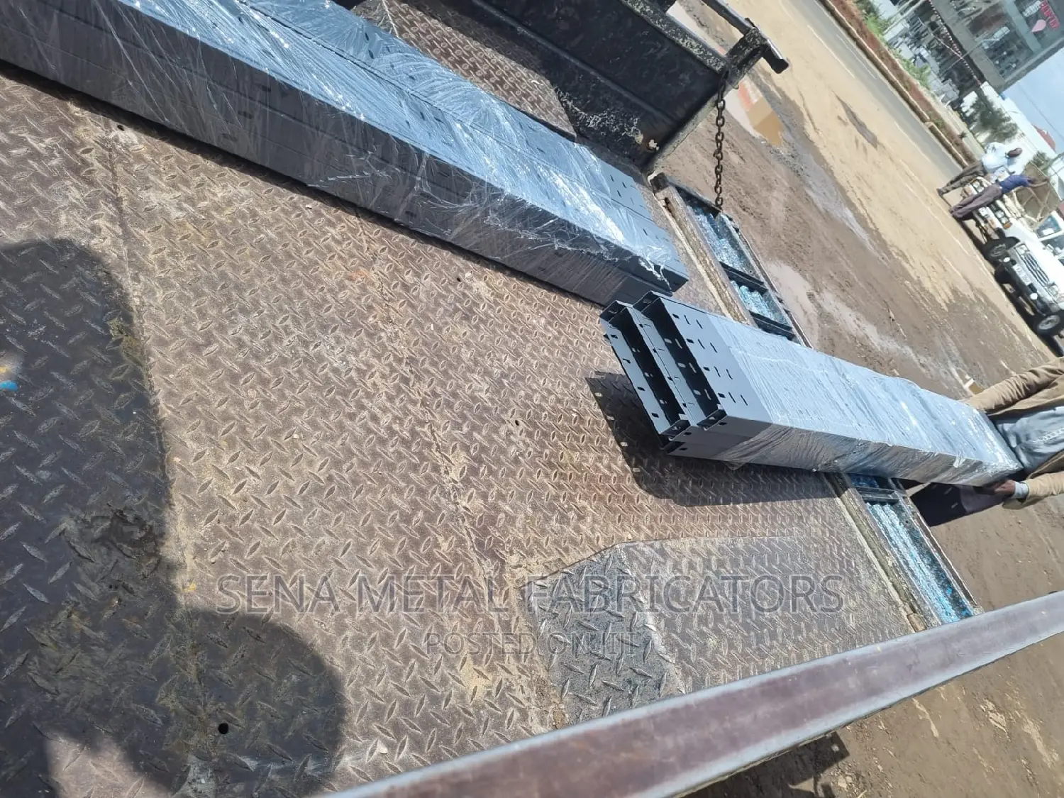 250×50 Cable Tray With Powdercoating Finish.