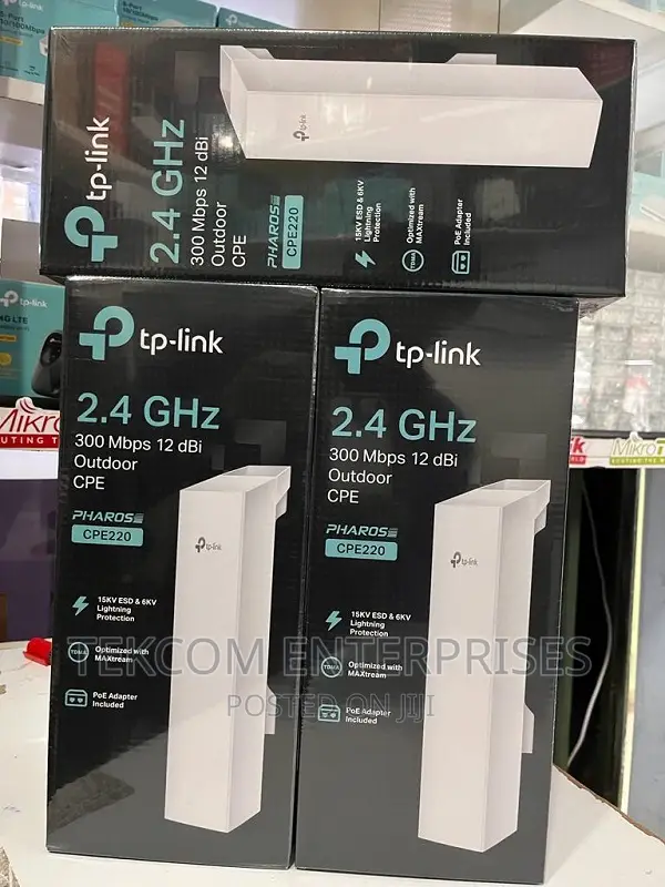 Tp Link Cpe220 Outdoor Access Point !! Cpe220 12dbi