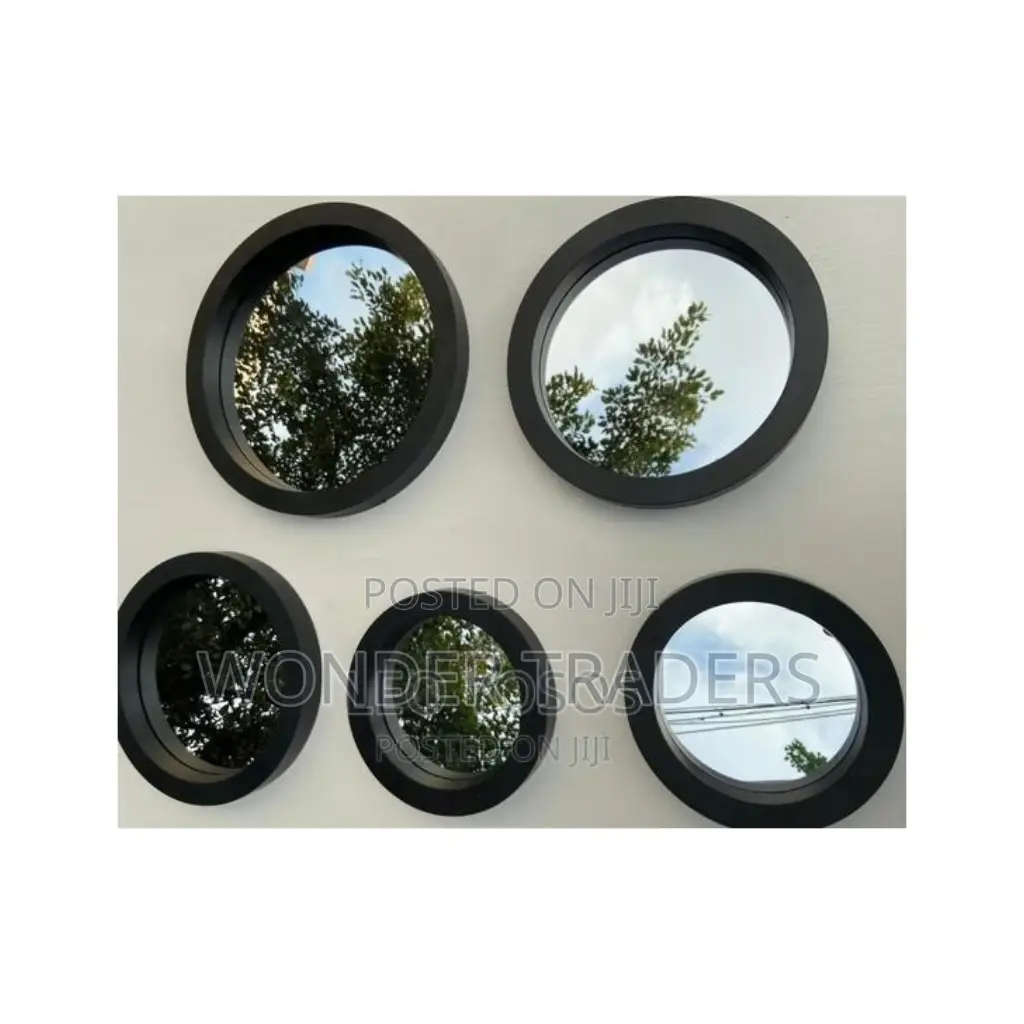 *5in 1 Decor Mirrors Available in Gold. Gold, Black Only