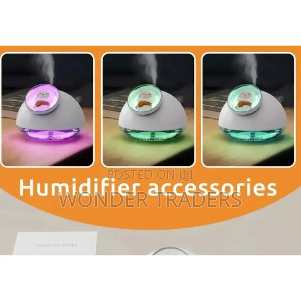 200ml Astronaut Humidifier Changing Colour . White Only