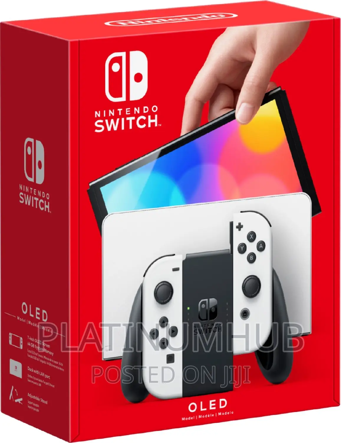 White Oled Nintendo Switch H6