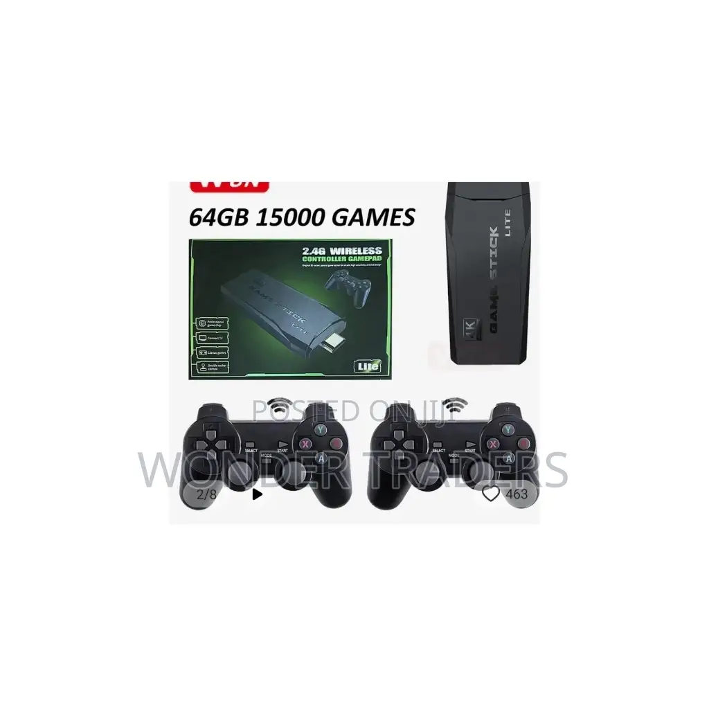 15,000 Games Console With Wireless Controller