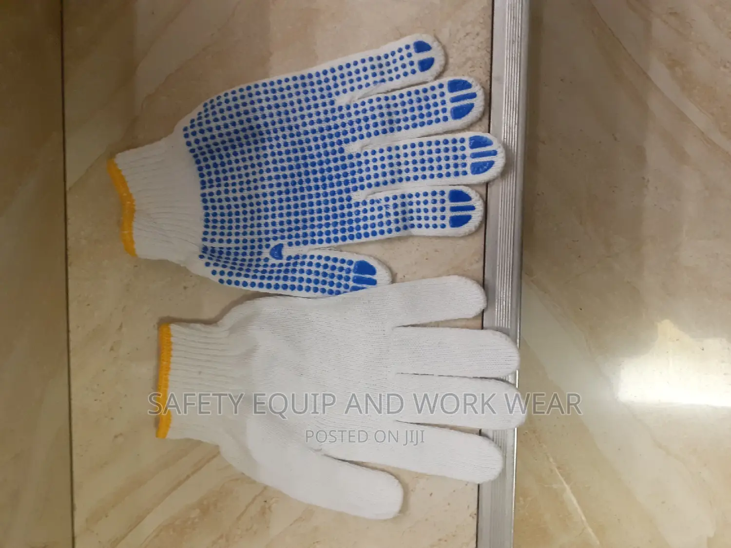 Buy Cotton Dotted Gloves For General Work