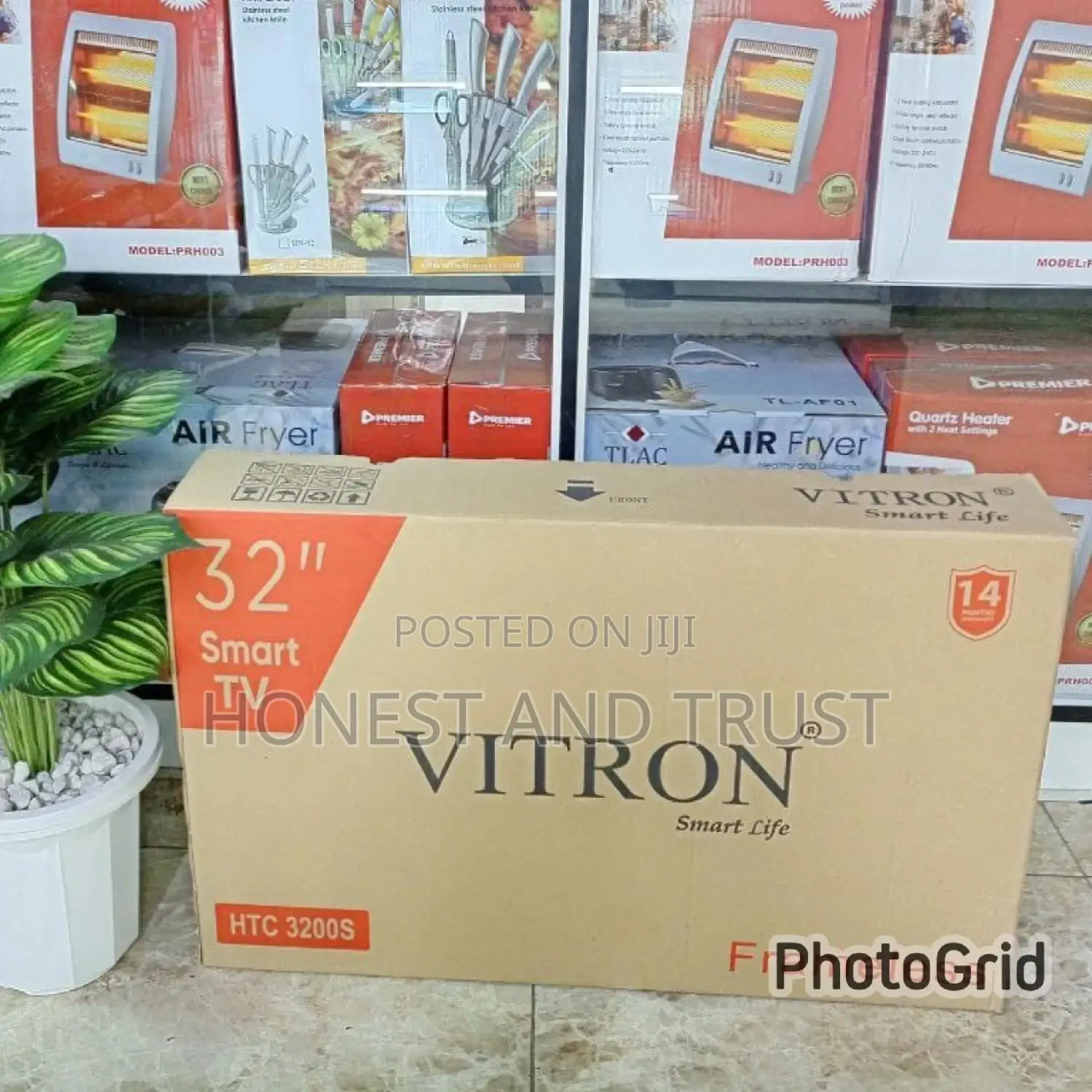 Vitron 50" Inch Frameless Uhd Android Tv Bluetooth