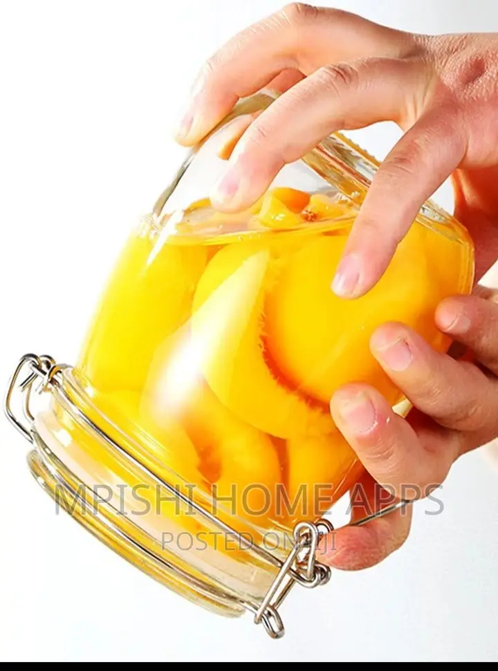 Airtight Storage Clip Jars