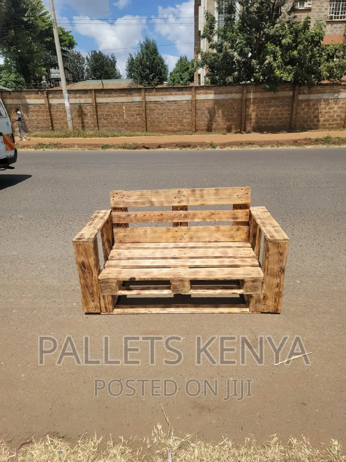 Pallet Seats-Two Seater Pallet Seat.(Dl01)