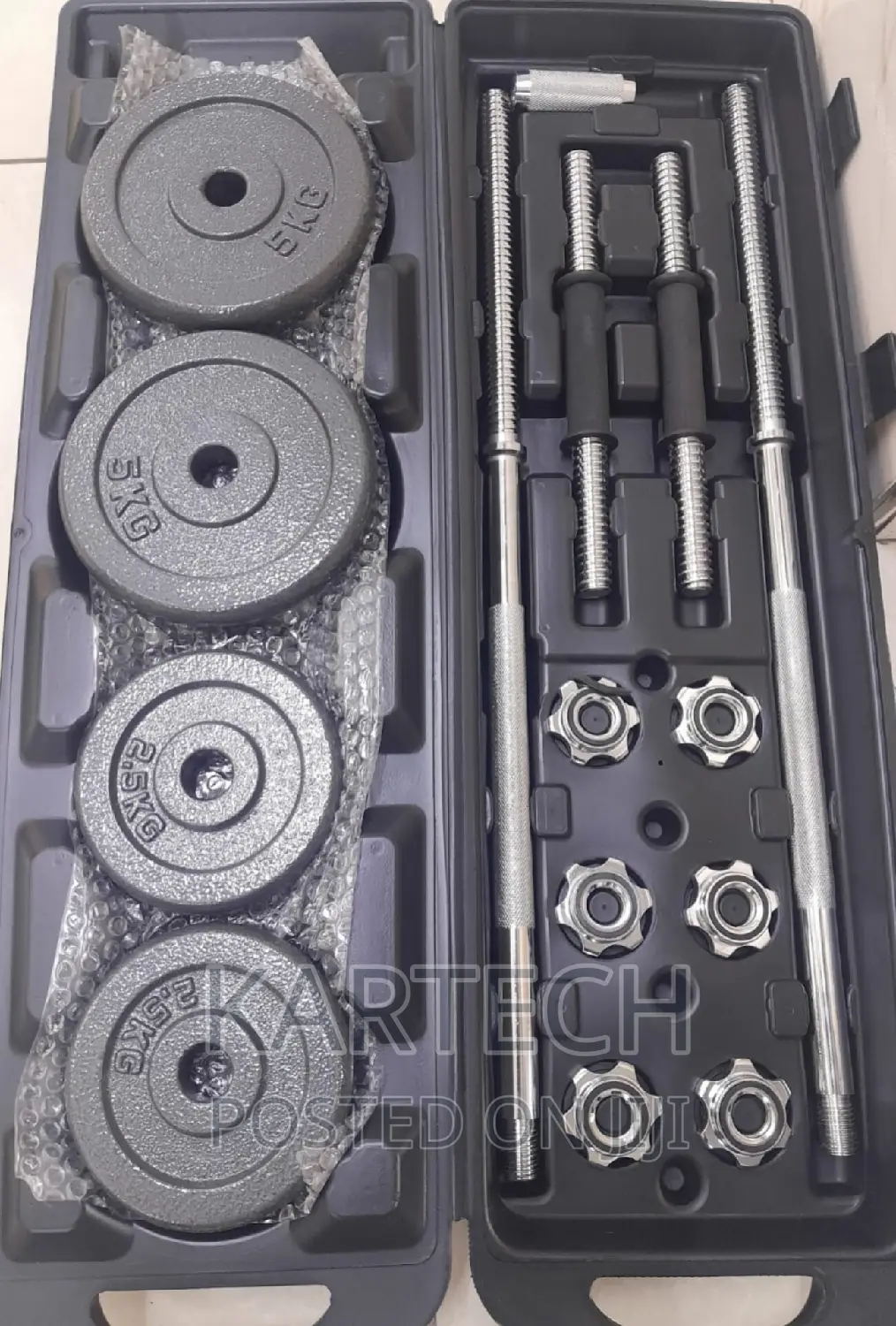 Dumbbell -50kgs With Barbell