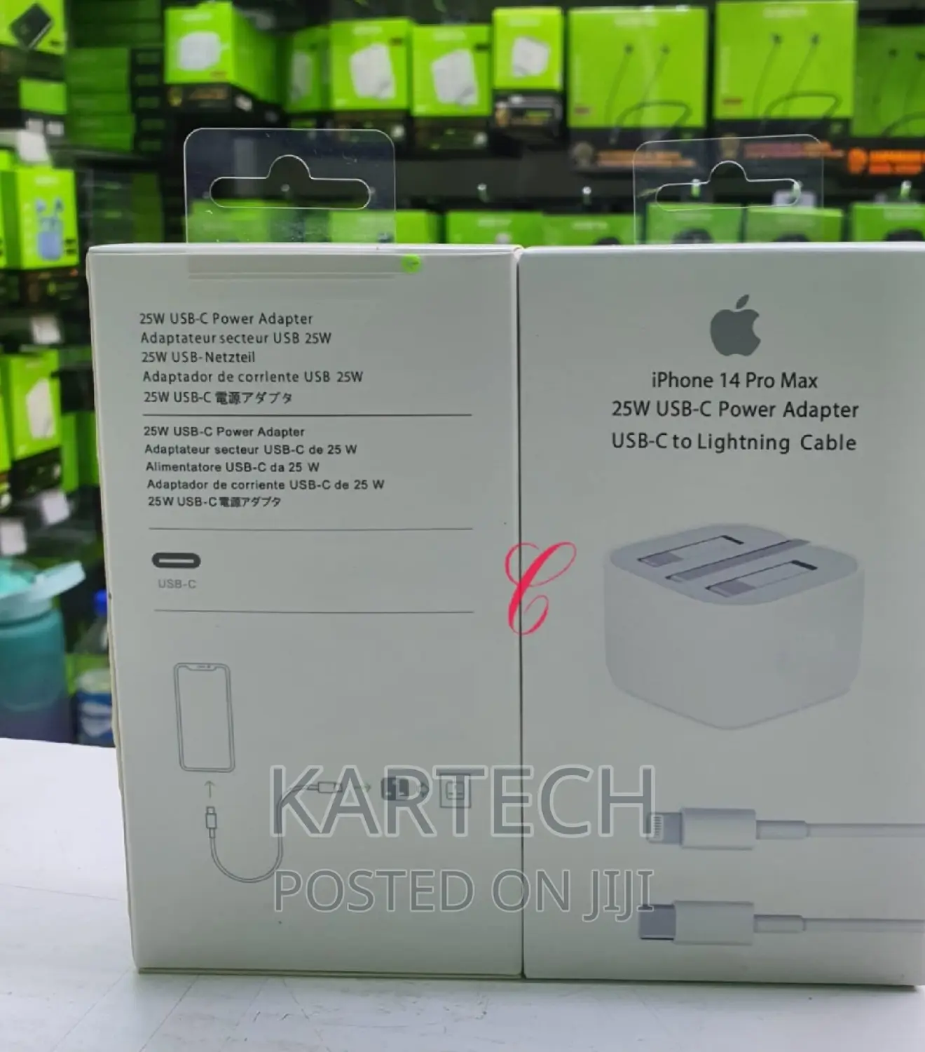 Apple Power Adapters With USB C to Lightning Cable 25W