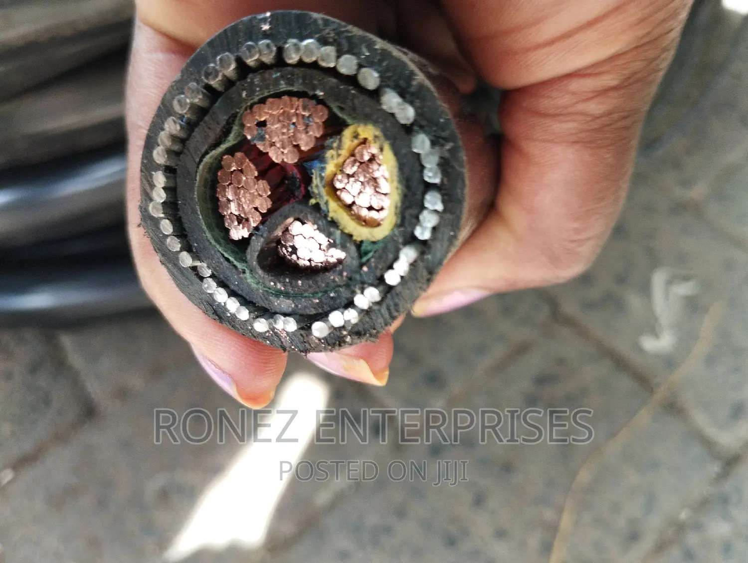 50mm Armoured Copper Cable