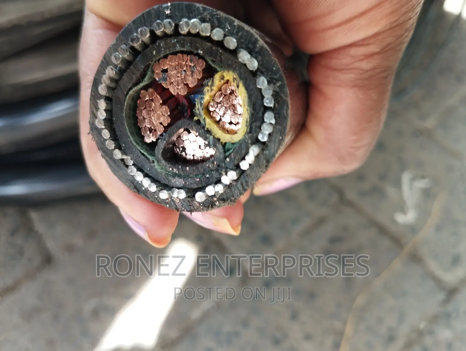 50mm Armoured Copper Cable