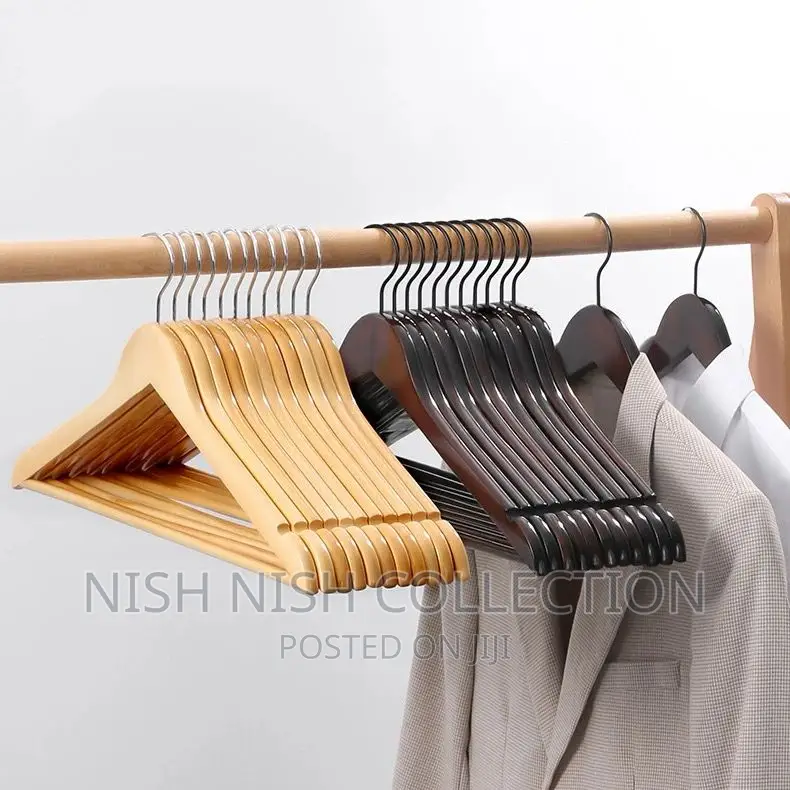 *10pcs Wooden Clothes Hanger