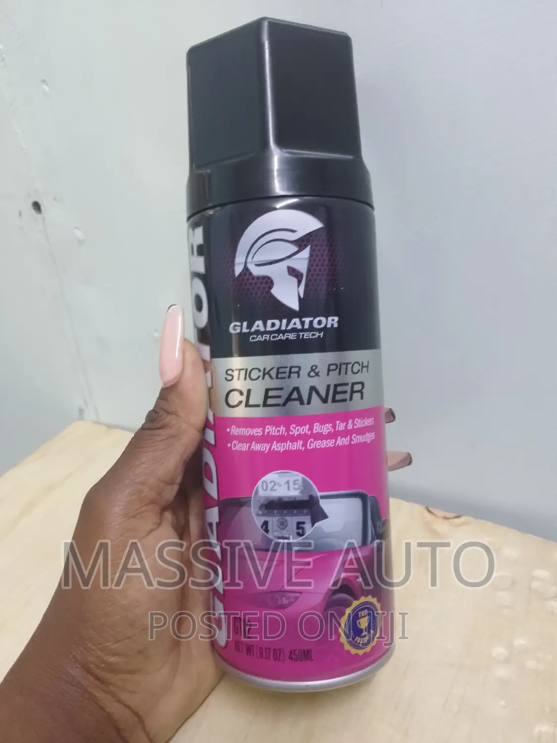 Bu Gladiator Sticker Remover/ Sticker Remover