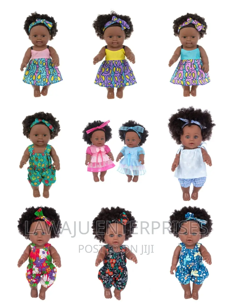 30cm African Doll