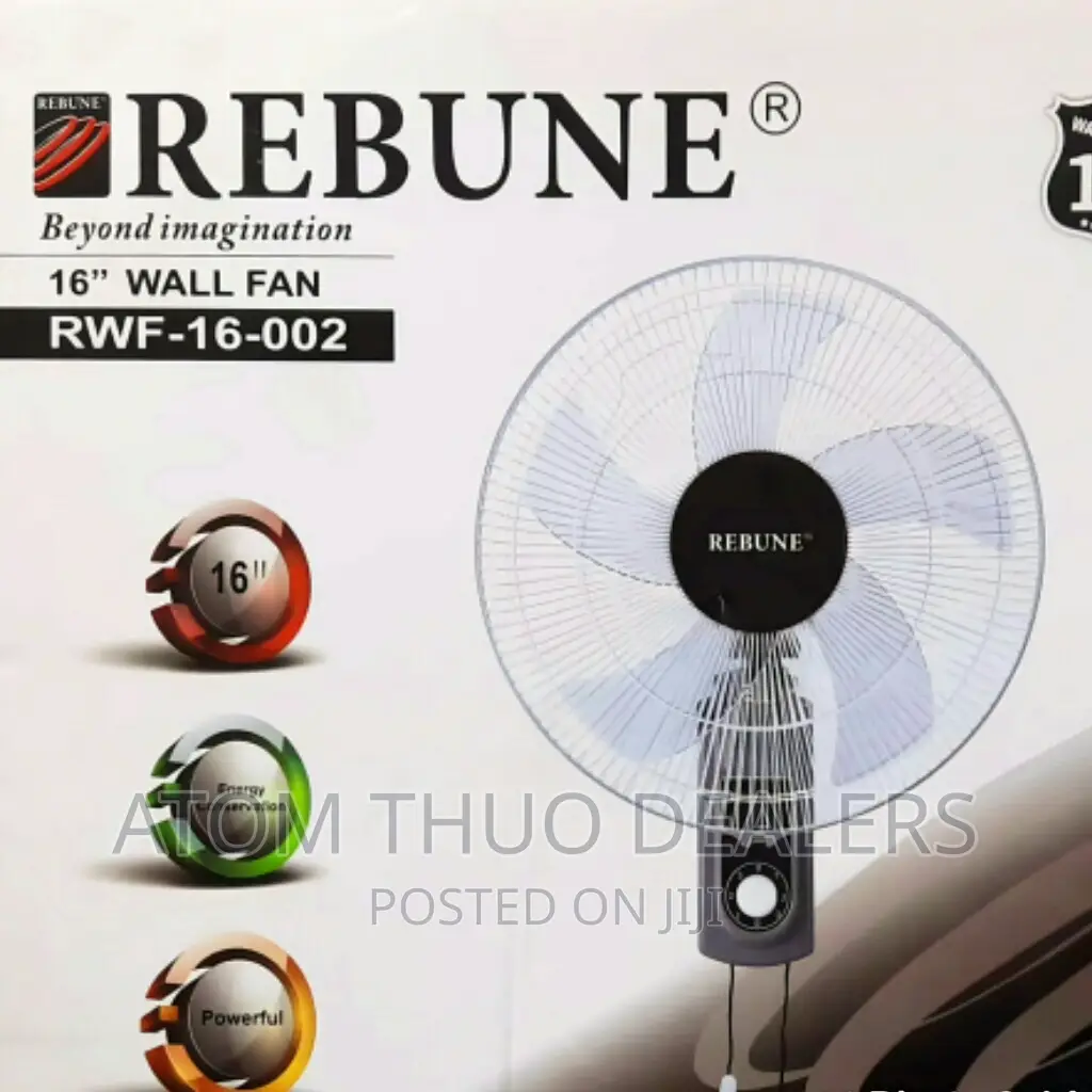Rebune Wall Fan 16 Inches RWF-16-002