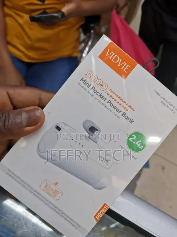 Vidvie 5000mah Mini Pocket Power Bank PB781