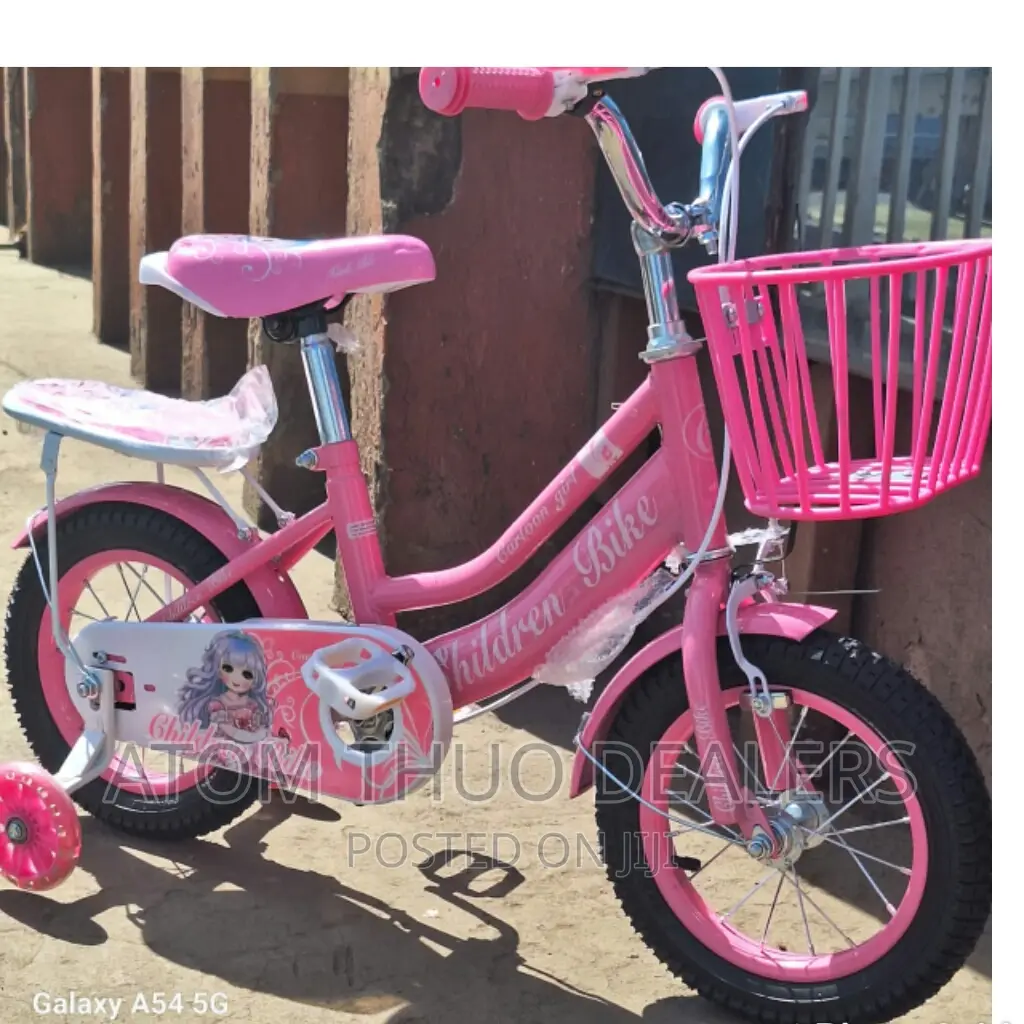 Pink Size 12 Bicycle