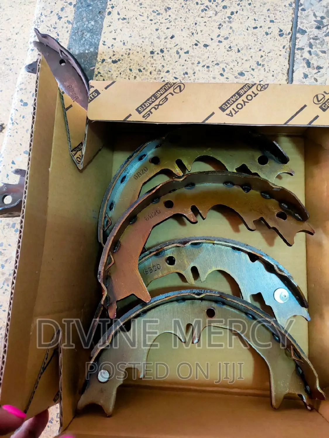 Original Car Brake Shoes Lining