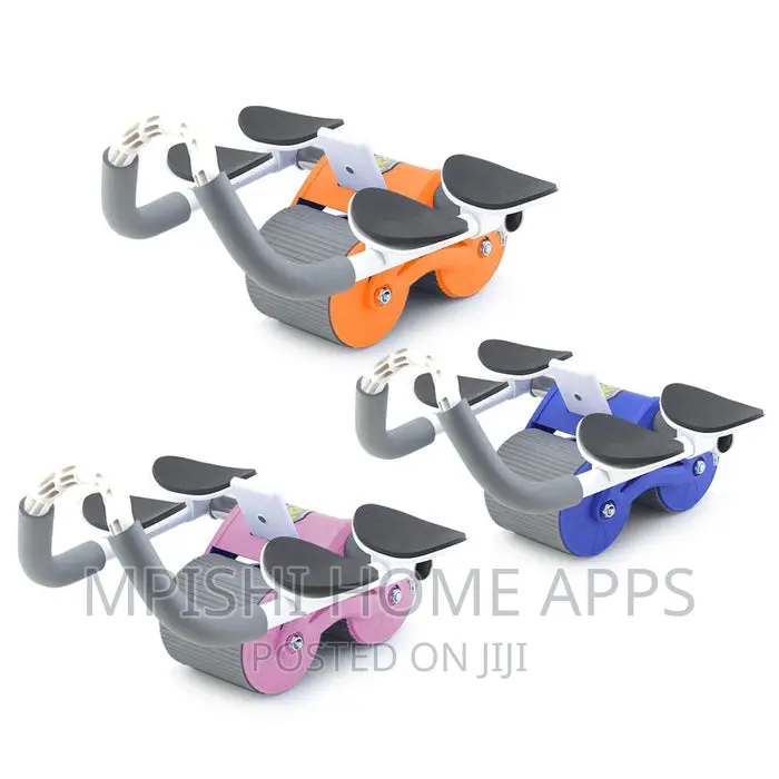 4 Elbow Pad Automatic Rebound Healthy Abdominal Wheel