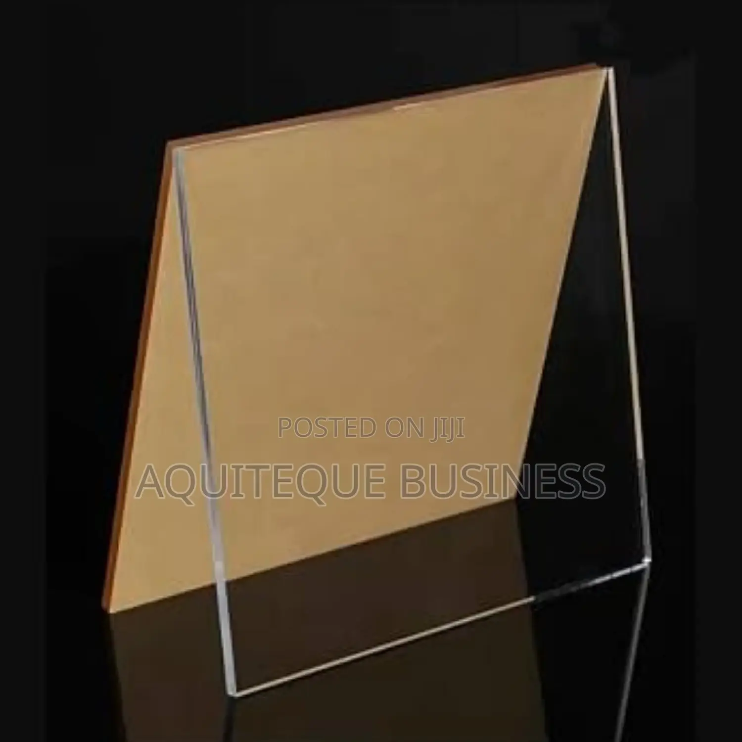 Perspex Sheet. Green In Color