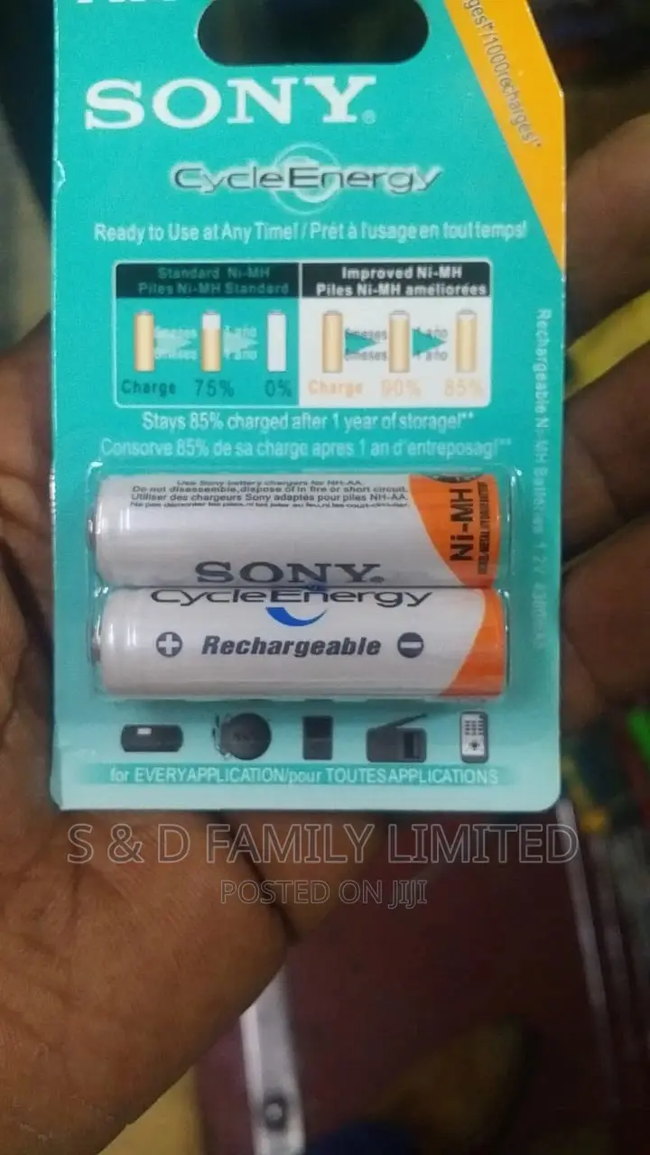 Sony AA Rechargeable Batteries