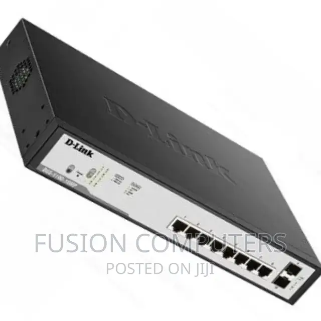 D-Link DGS-F1100-10PS 8 Port Poe Gigabit Smart Managedswitch