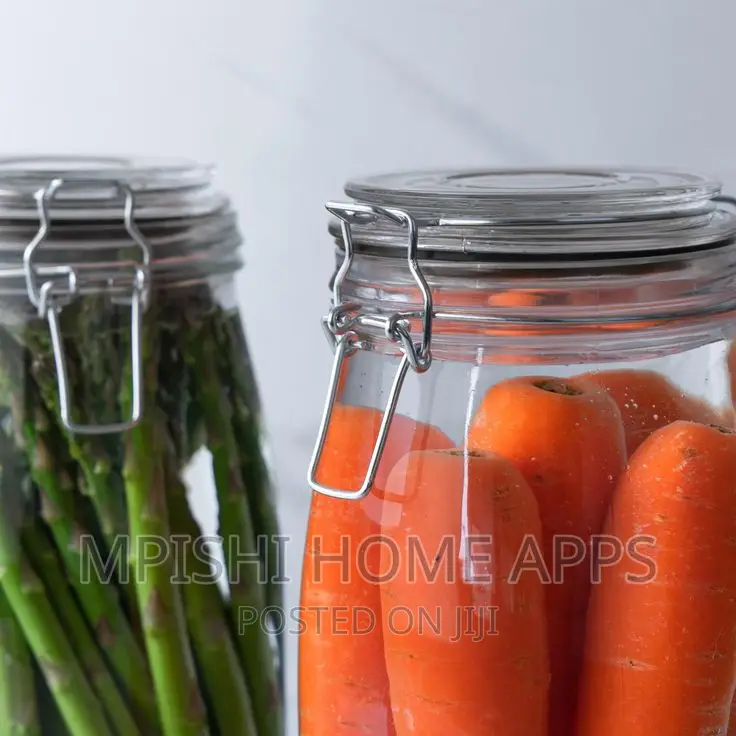 Airtight Storage Clip Jars