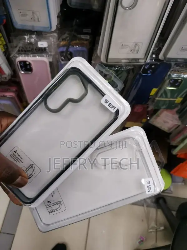 TPU / Acrylic Crystal Clear Case for Samsung Galaxy S23 FE -