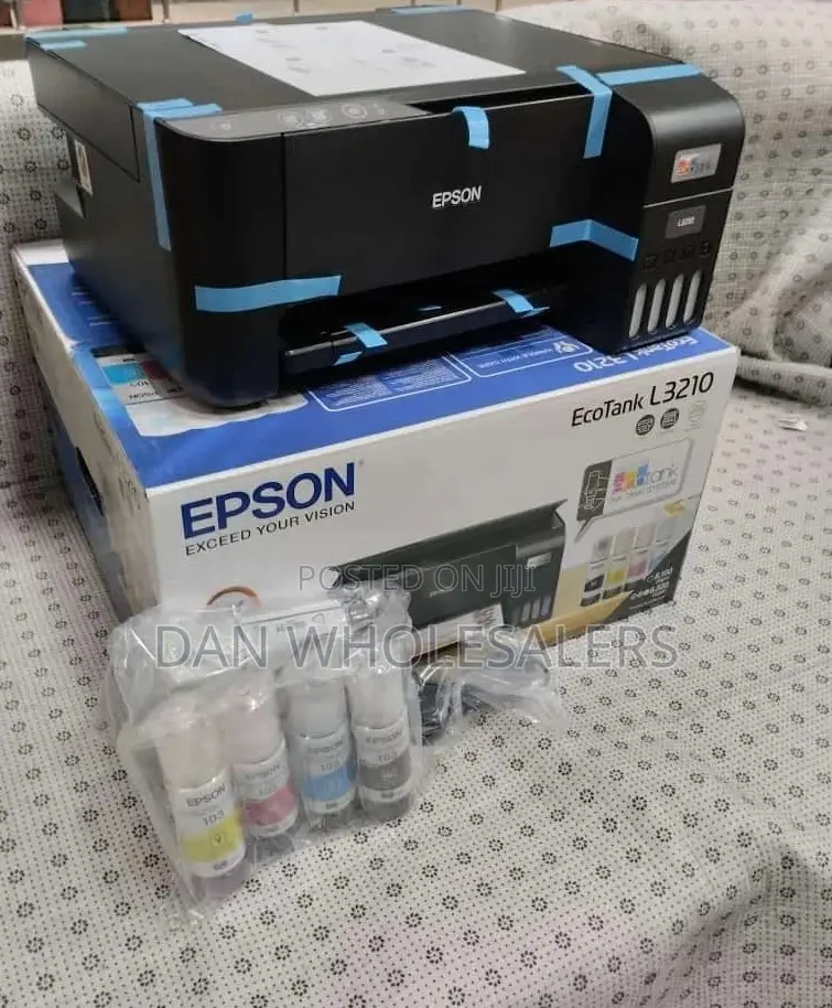 L3210 A4 Printer (All-in-One) With Free Printer Cable