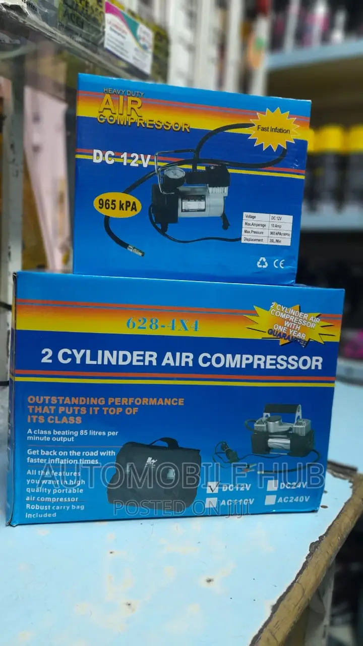 Portable Digital 1 and 2 Cylinder Air Compressor