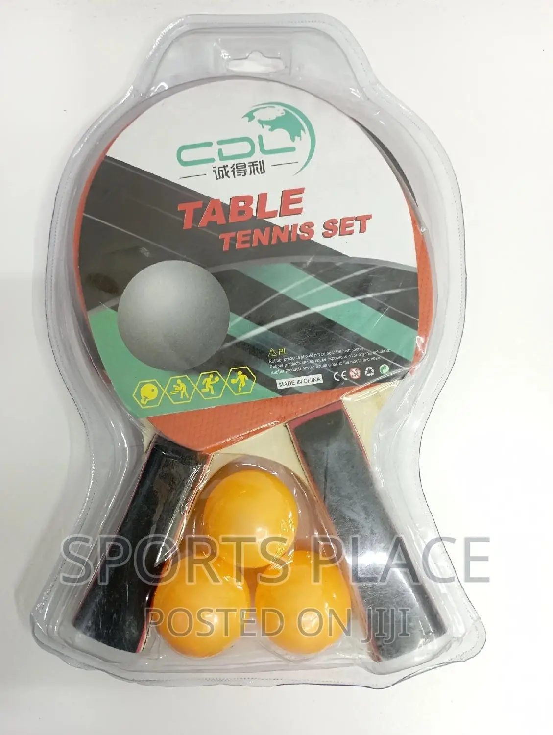Table Tennis Bats and Balls