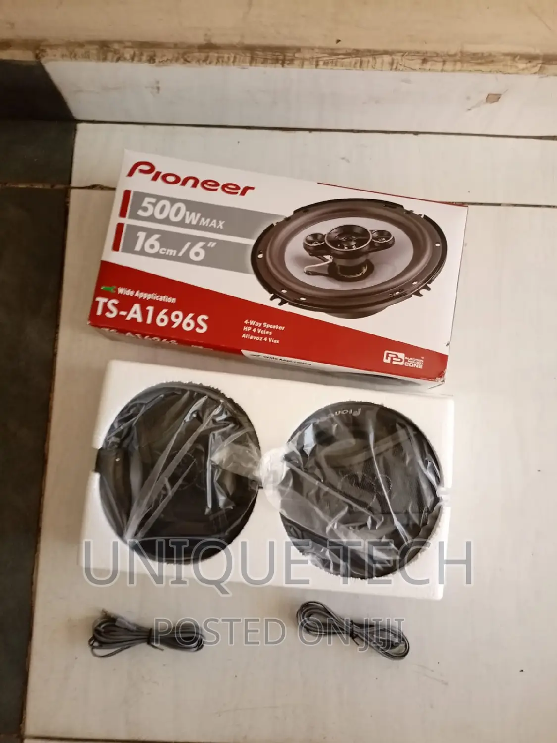 Pioneer 500 Max 16cm/6" Car Speakers TS-A1696S