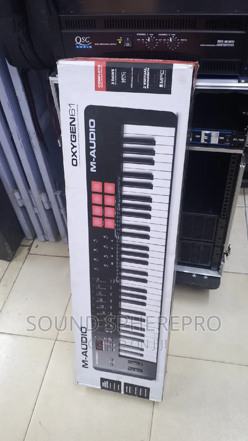 M-Audio Oxygen 61 61 Key Midi Keyboard With Drumpad