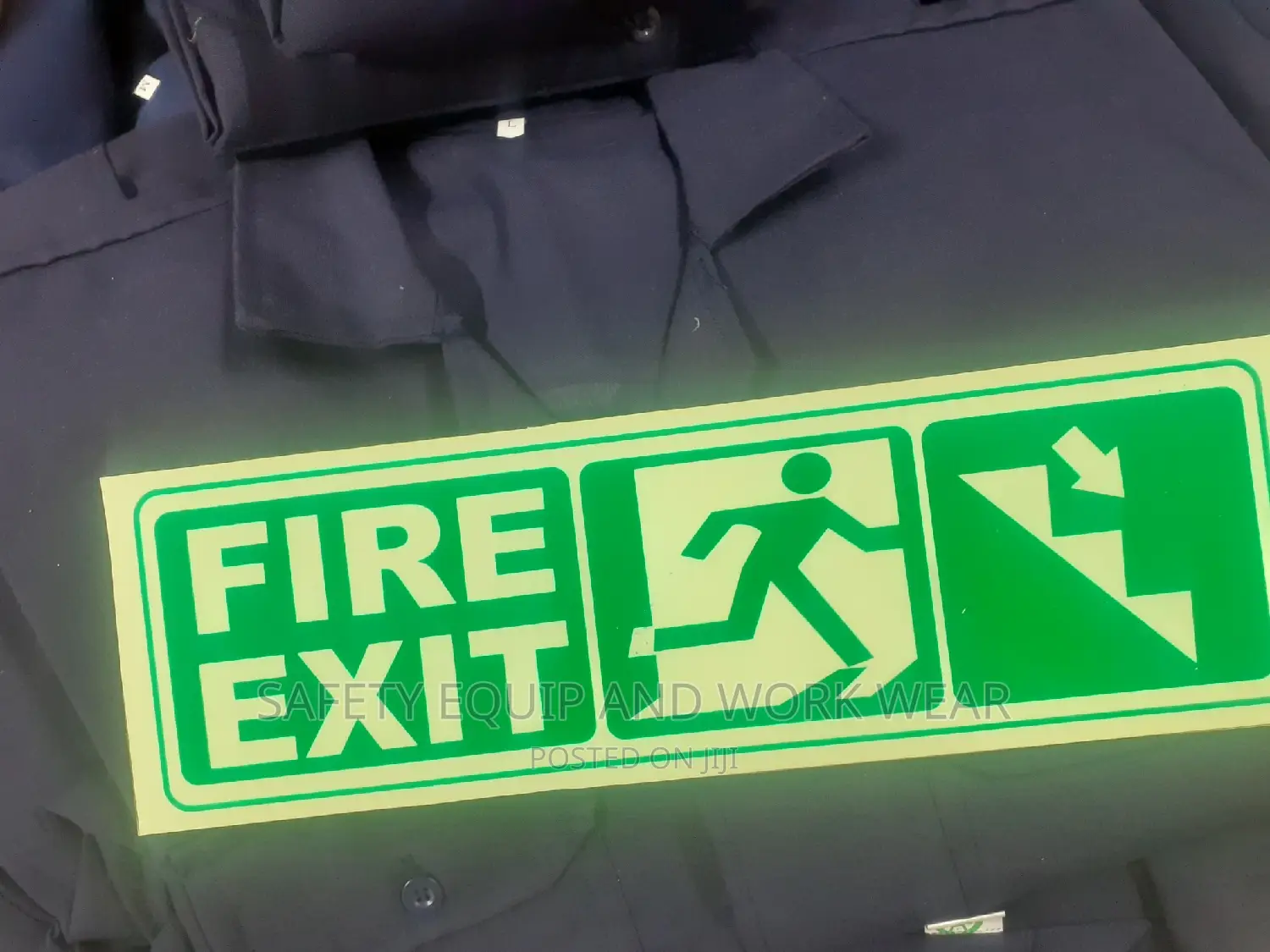 Buy Fire Exit Sign Made Of Quality Material