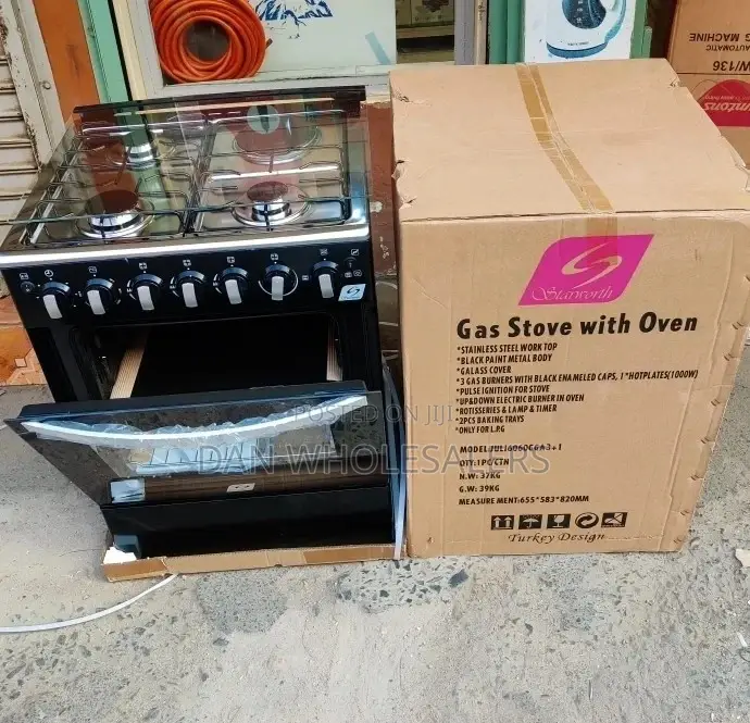 Starworth Standing Cooker 60*60cm 3G+1E