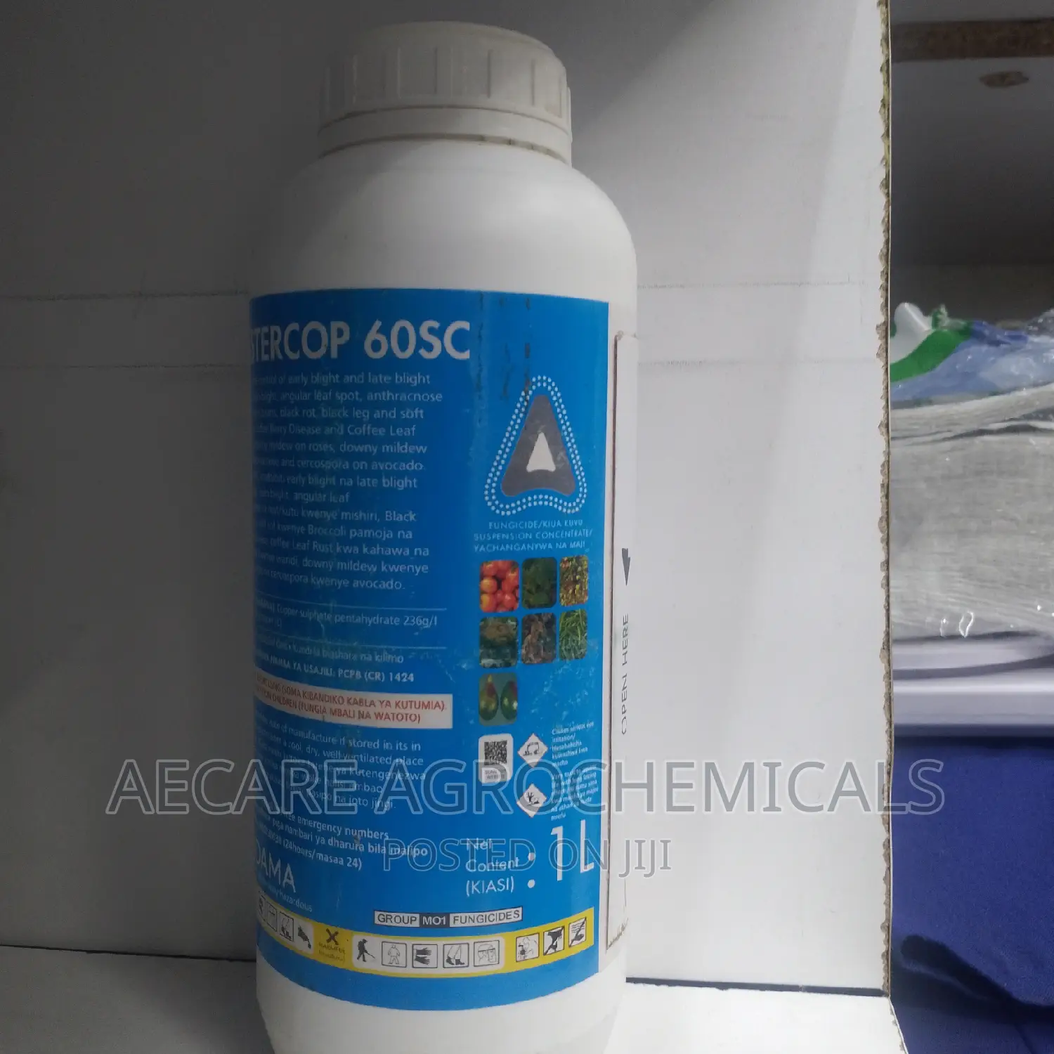 Master Cop 60sc Fungicide 1litre (Liquid Copper and Sulphur)