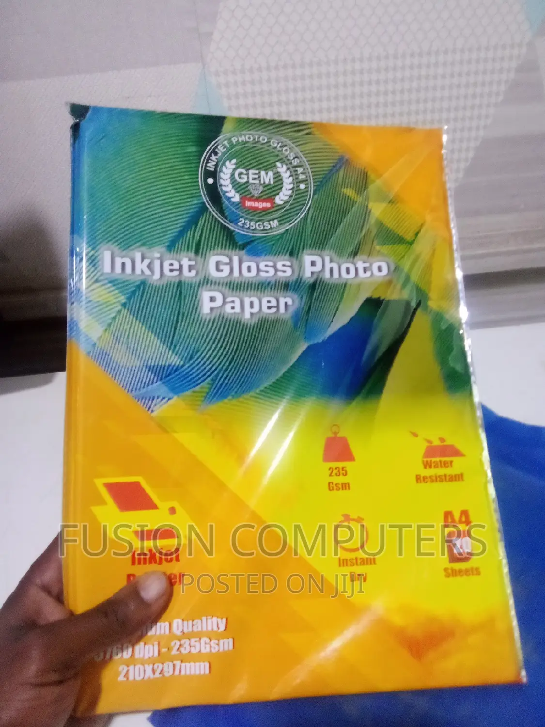 Inkjet Glossy Photo Paper.
