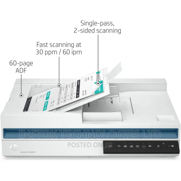 HP Scanjet Pro 3600 F1 Scanner