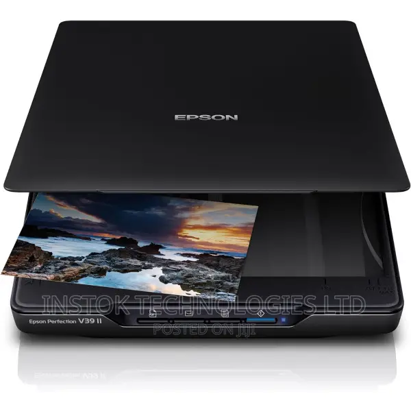Epson Perfection V39II Photo and Document Scanner