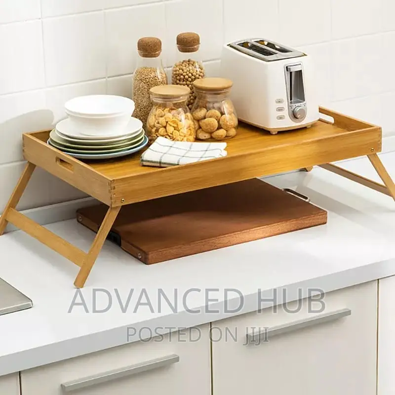 Bamboo Foldable Breakfast in Bed/Multifunctional Tray