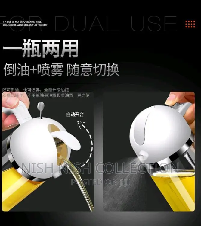 550ml Dual Sprayer and Oil Dispenser