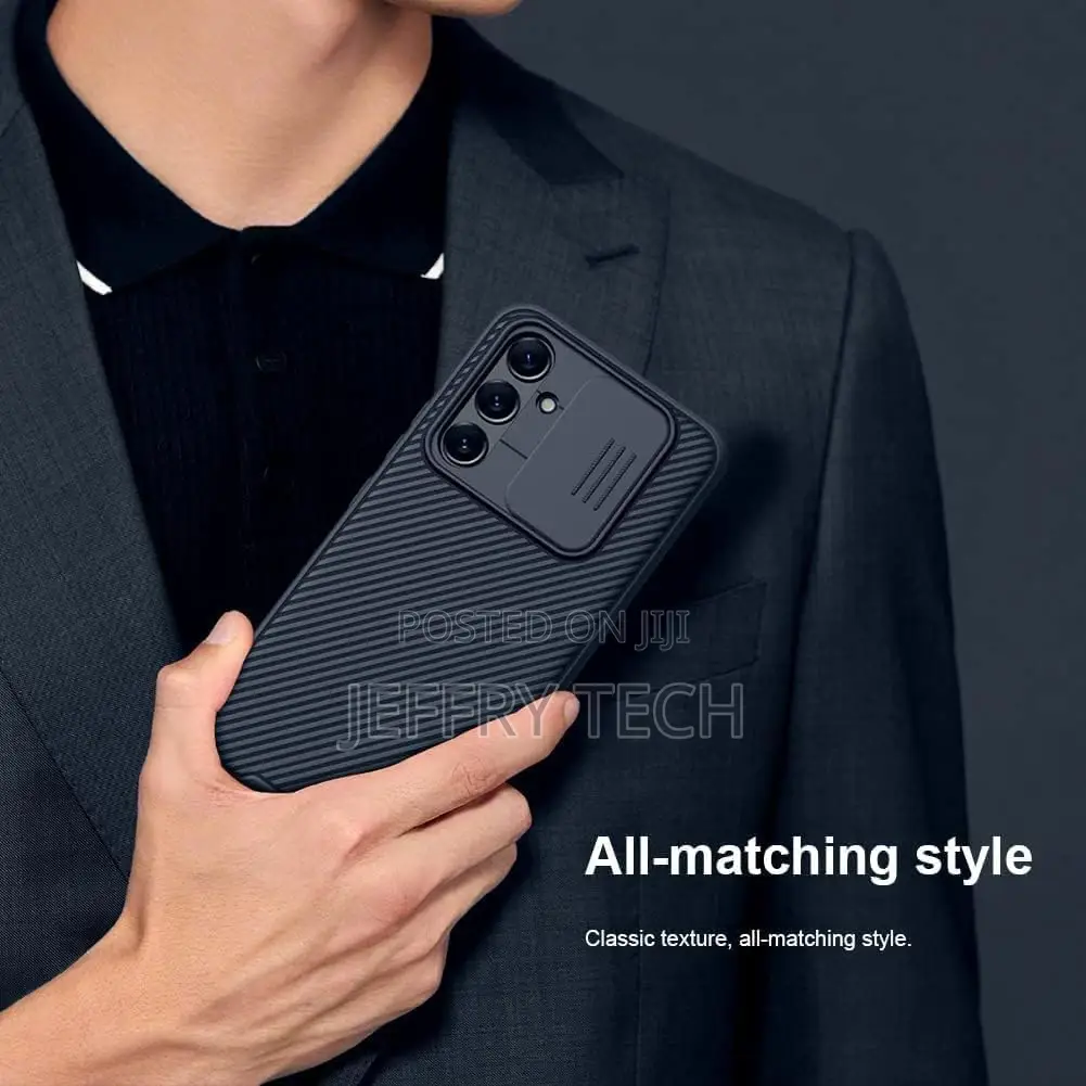 Camera Slider Protect Compatible With Samsung Galaxy A54 (Bl