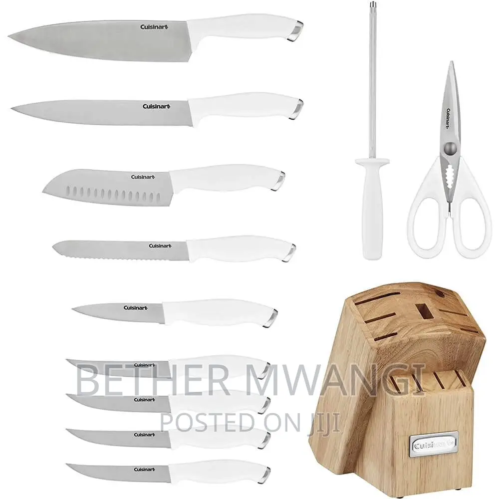 Cuisinart Colour Pro Collection, 12-Piece Block Knife Set