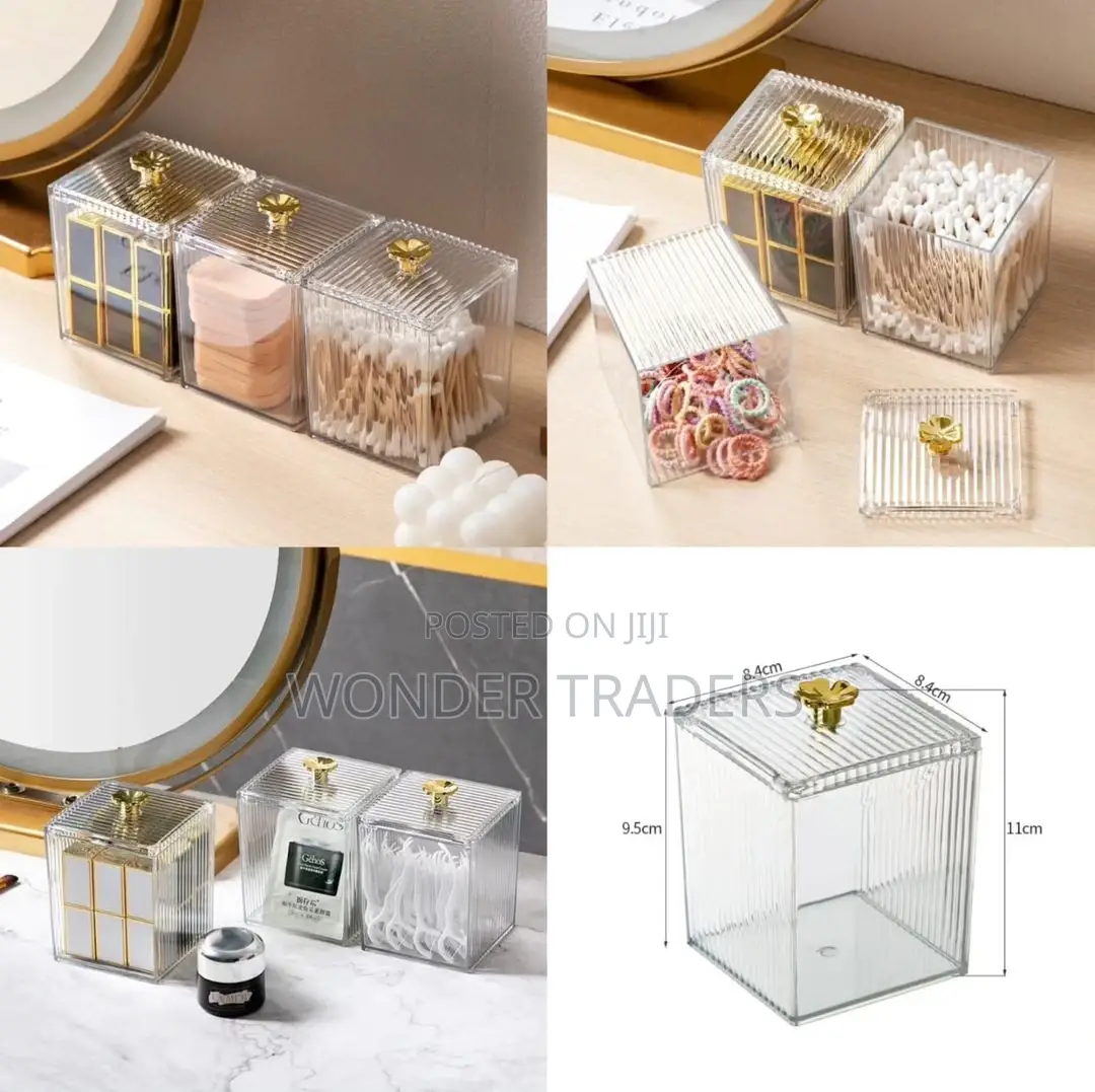 Cotton Swab Storage Box