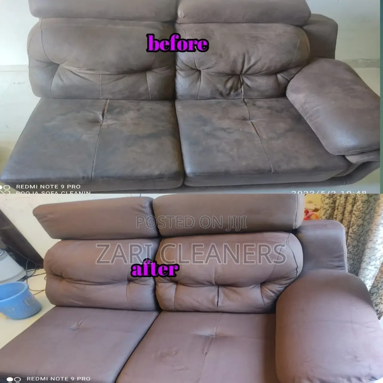 A Clean Sofa for Clean Life