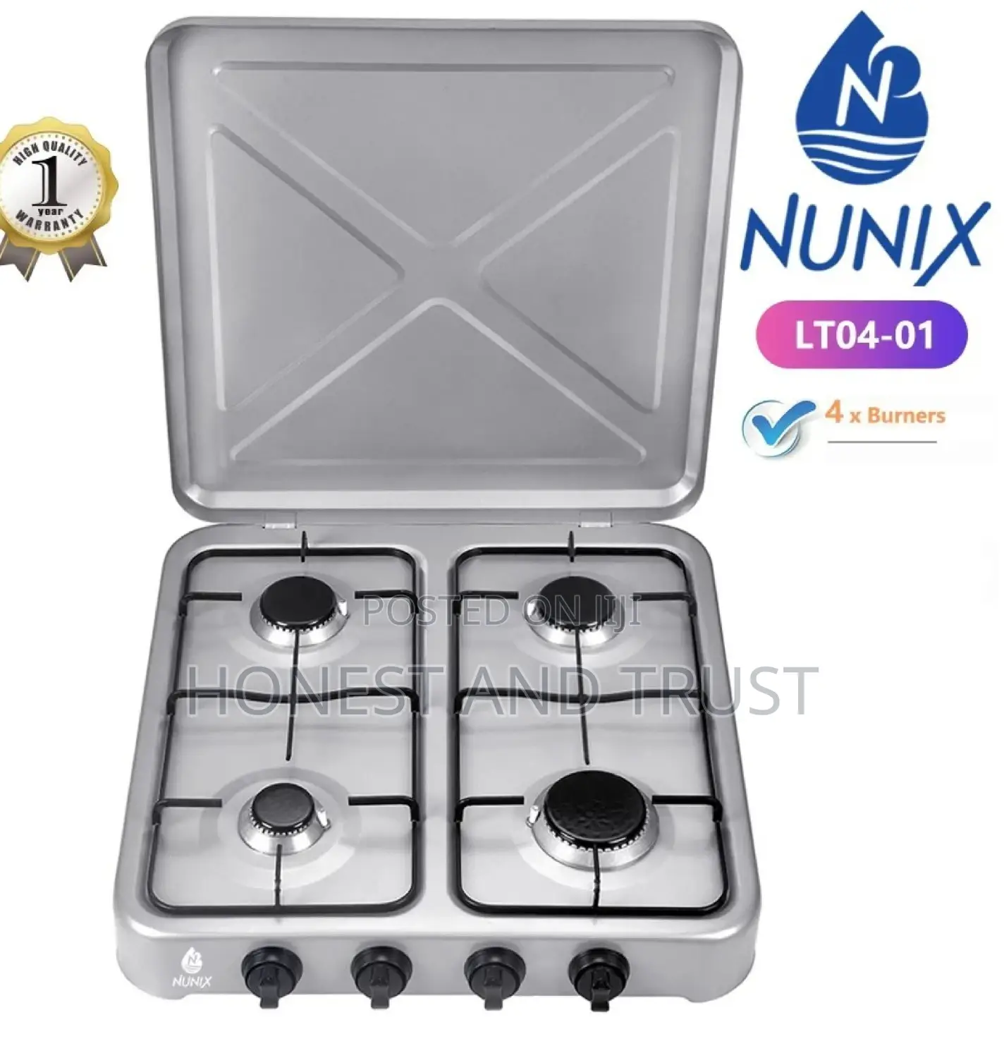 Nunix Four Burner Cooker