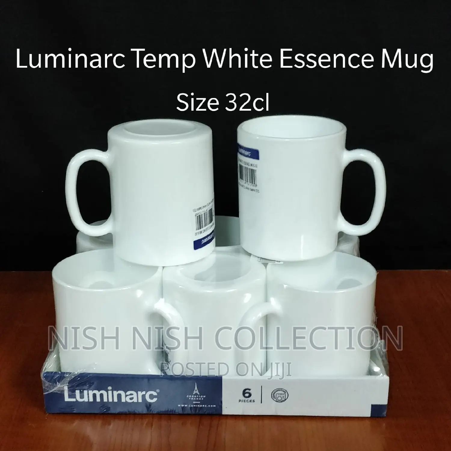 6 Piece Luminarc Cups